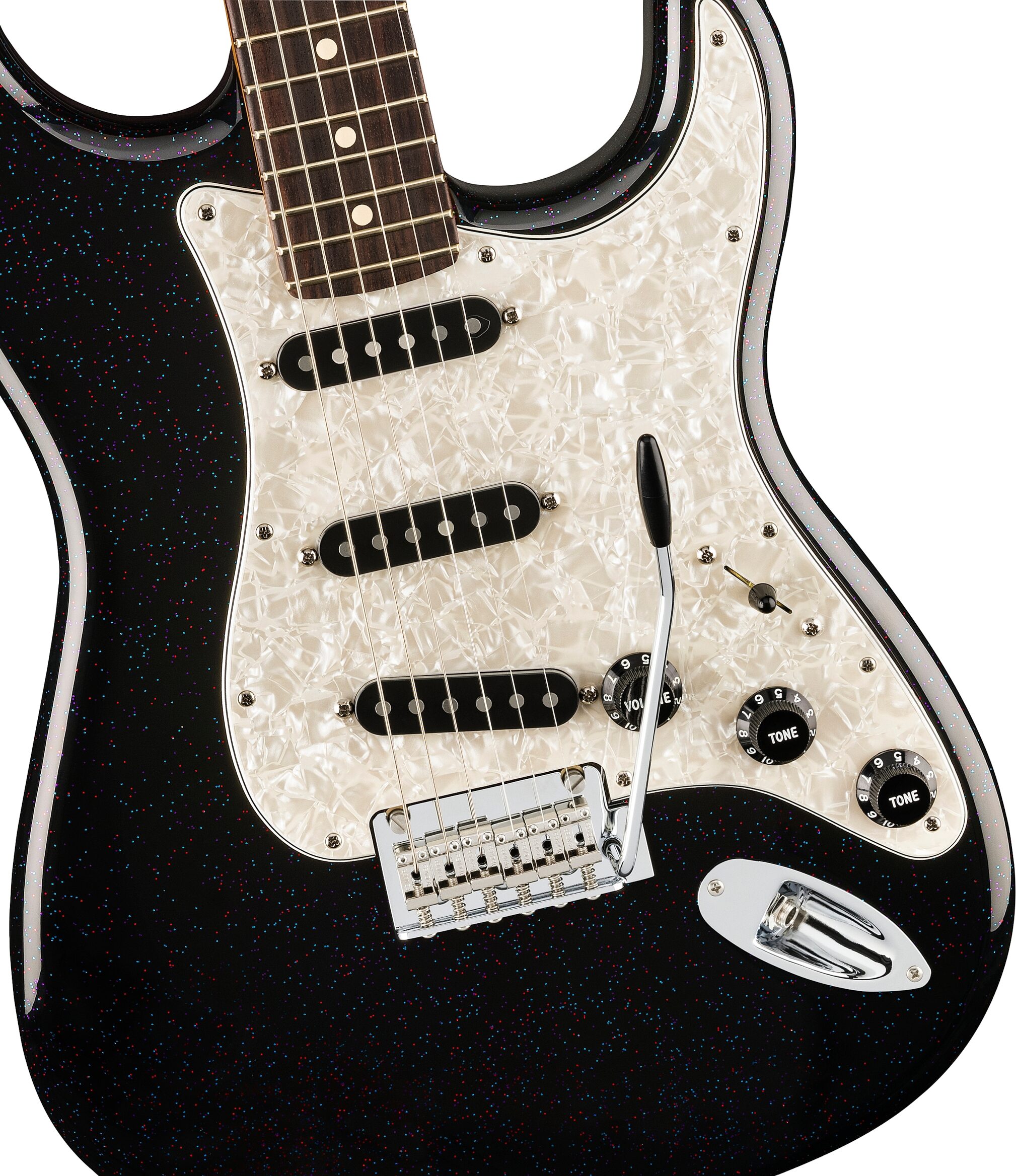 Fender 70th Anniversary Player Stratocaster Electric Guitar, Rosewood Fingerboard (with Gig Bag), Action Position Back