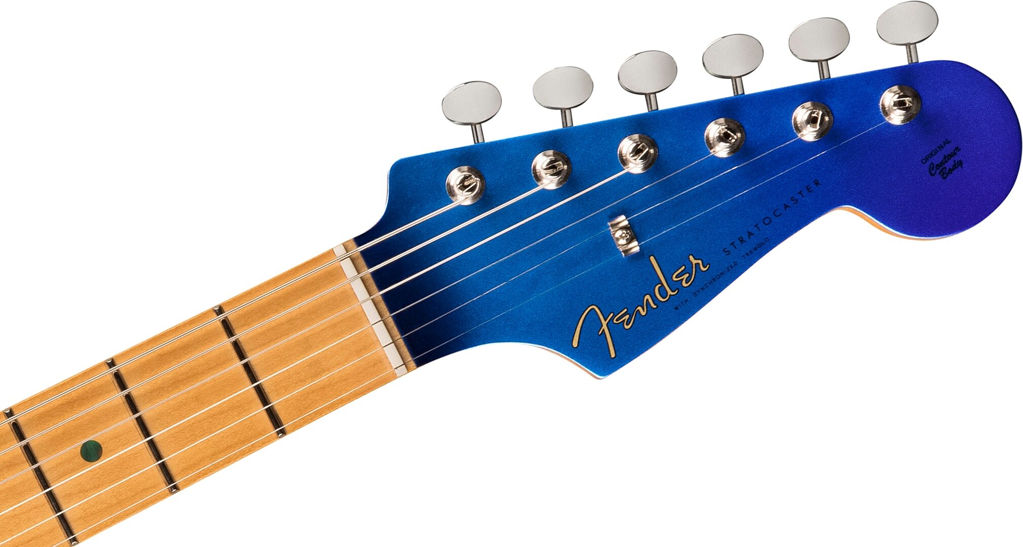 Fender H.E.R. Stratocaster Electric Guitar (with Gig Bag), Action Position Back