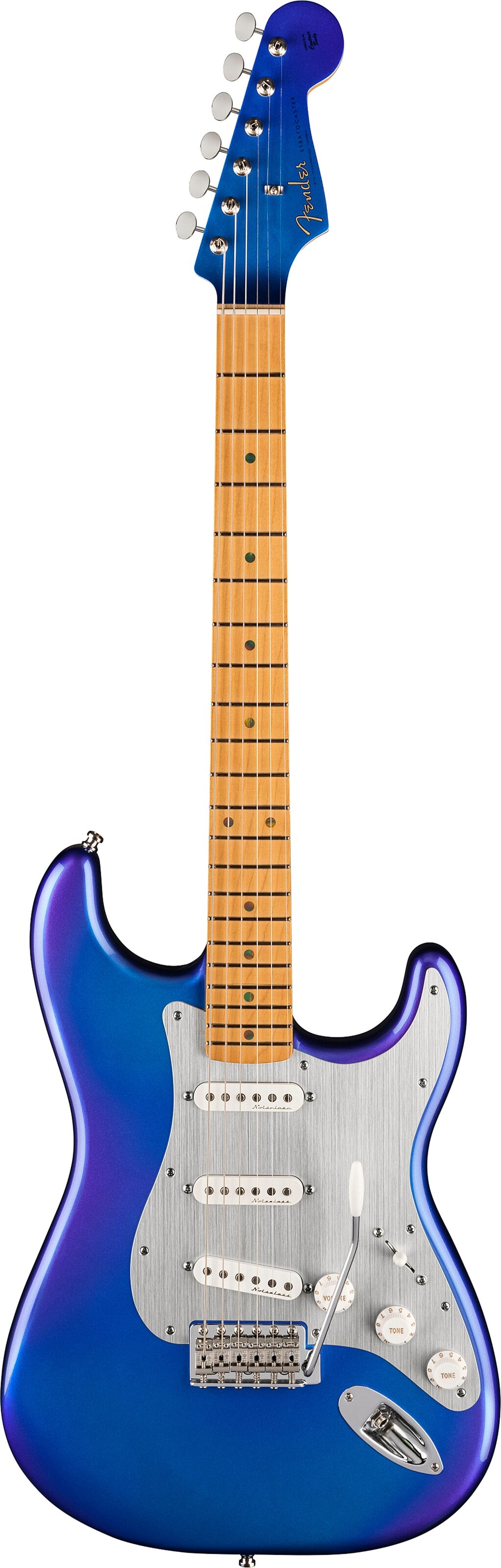 Fender H.E.R. Stratocaster Electric Guitar (with Gig Bag), Action Position Back
