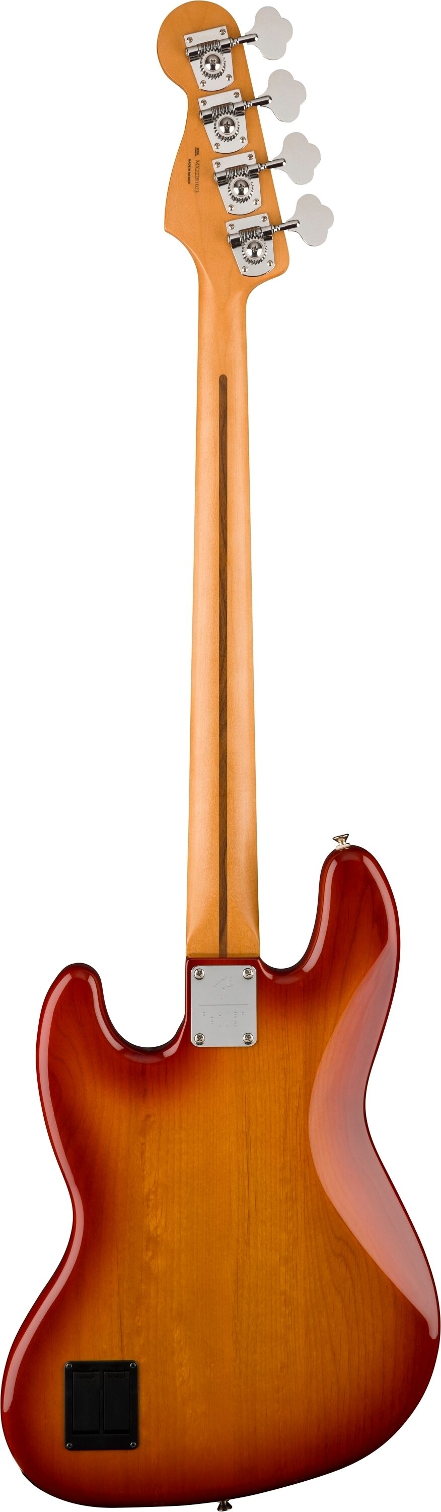 Fender Player Plus Jazz Electric Bass, Maple Fingerboard (with Gig Bag), Action Position Back