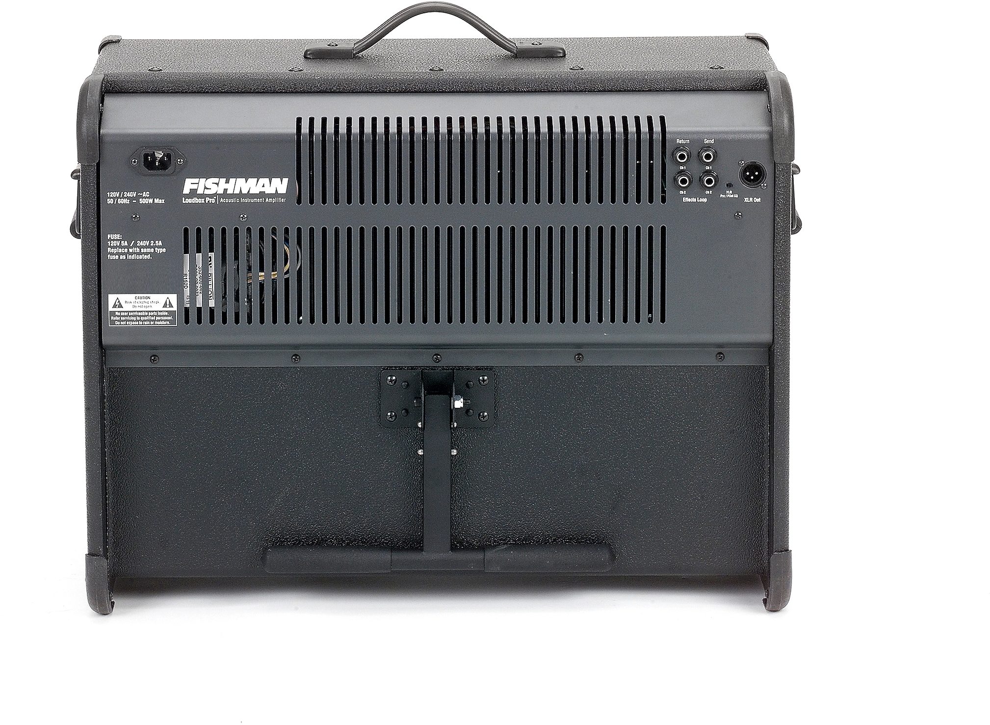 Fishman Loudbox Pro Acoustic Amplifier (600 Watts, 1x12 in.), Rear