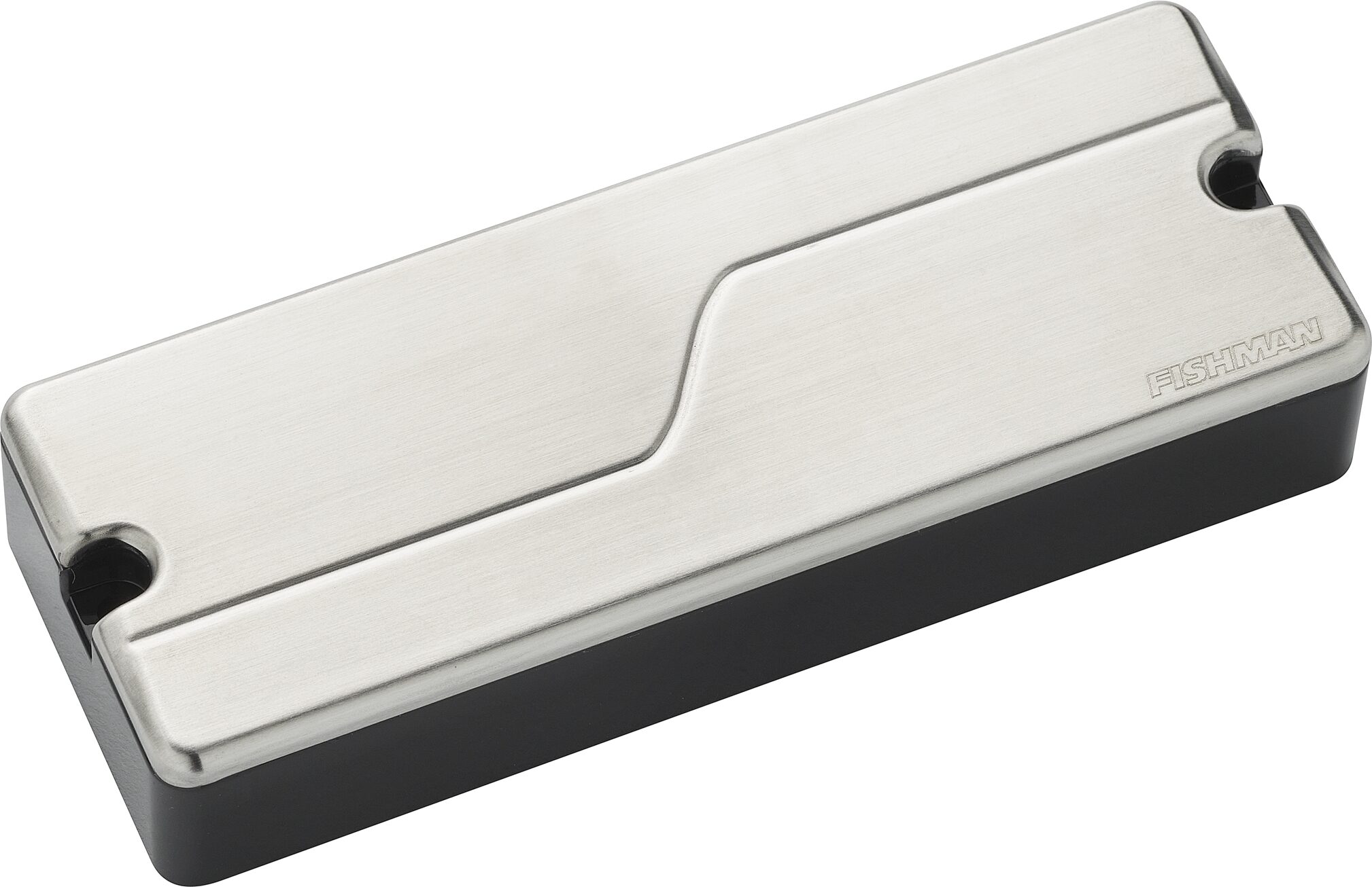 Fishman Fluence Modern Alnico Humbucker 8-String Electric Guitar Pickup, Brushed Stainless, Action Position Back
