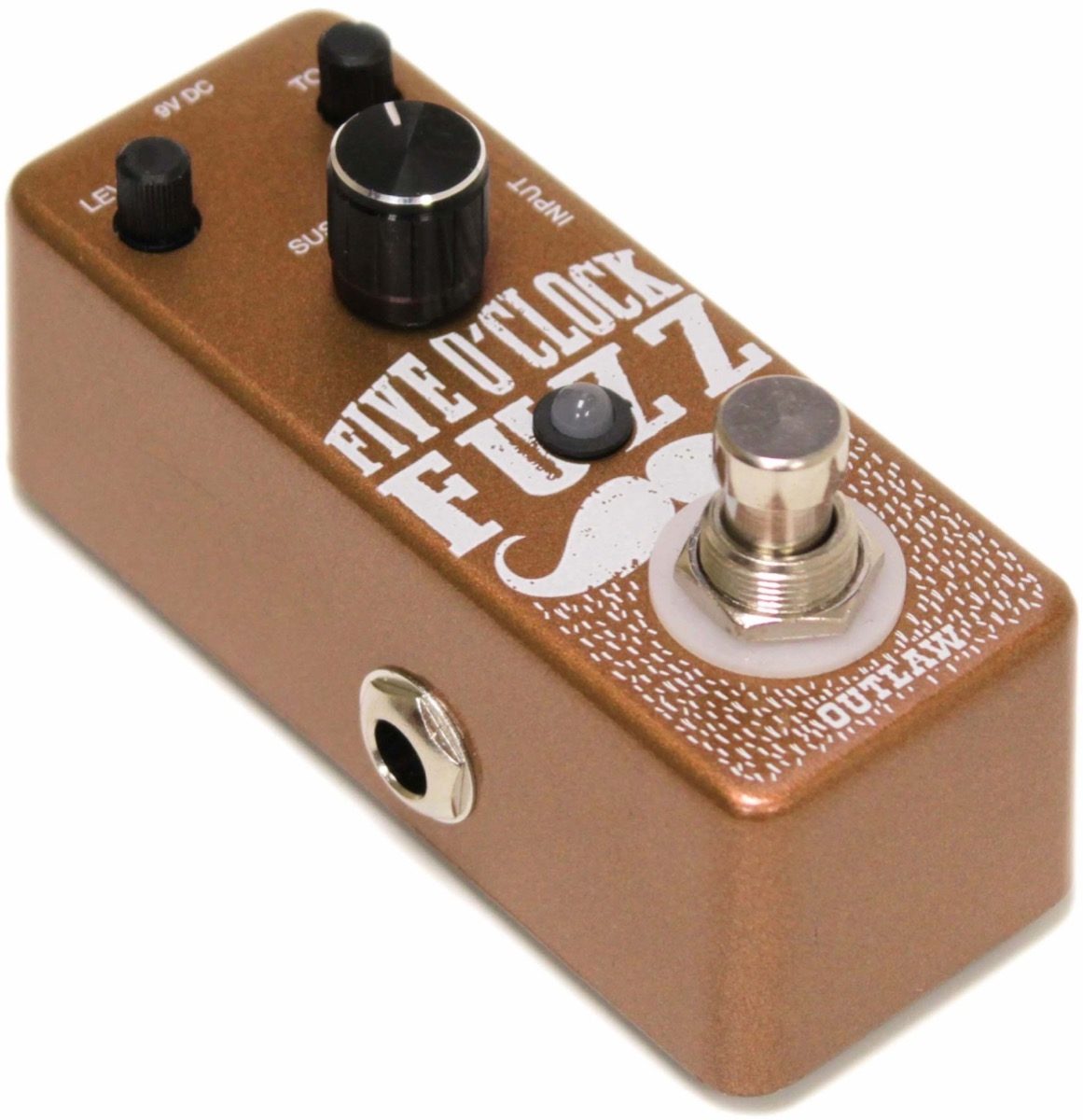 Outlaw Effects Five O'Clock Fuzz Pedal, View