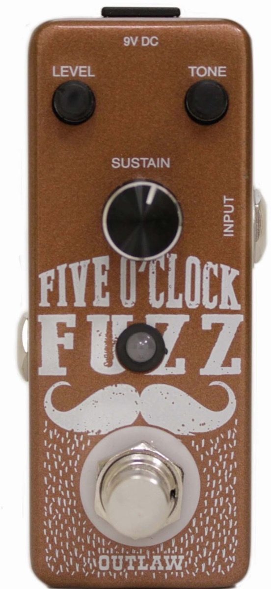 Outlaw Effects Five O'Clock Fuzz Pedal, Main