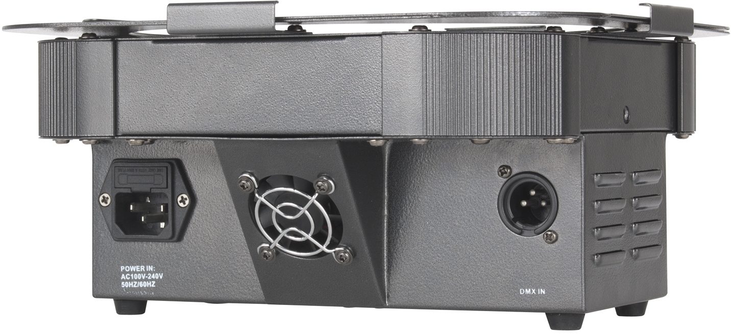 American DJ Flat PAR CWWW 18 Stage Light, Rear