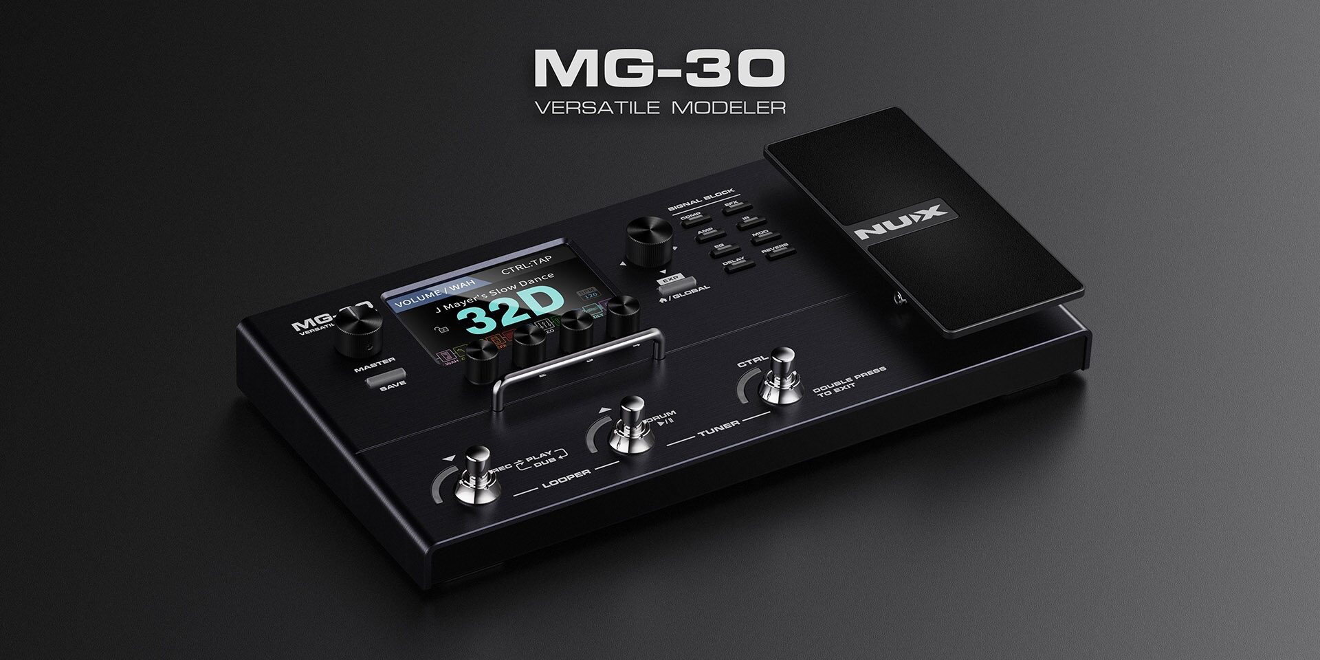 NUX MG-30 Multi-Effects and Amp Modeler