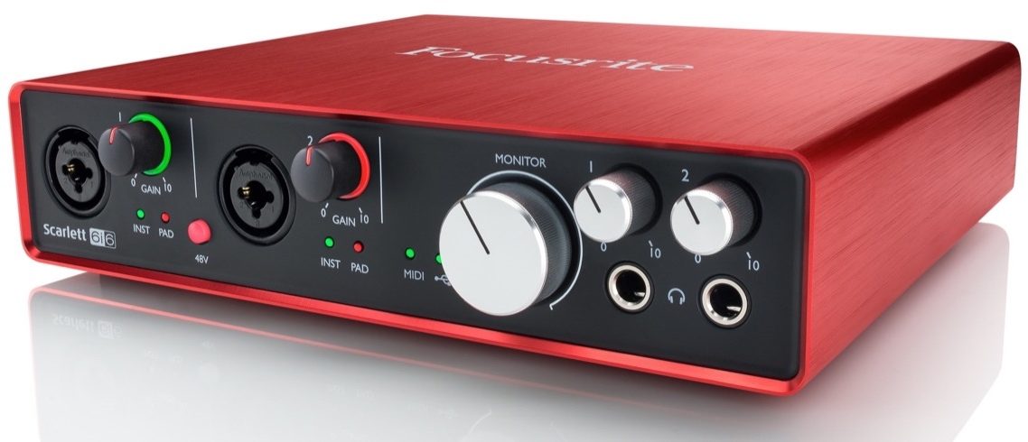 Focusrite Scarlett 6i6 2nd Gen USB Audio Interface | zZounds