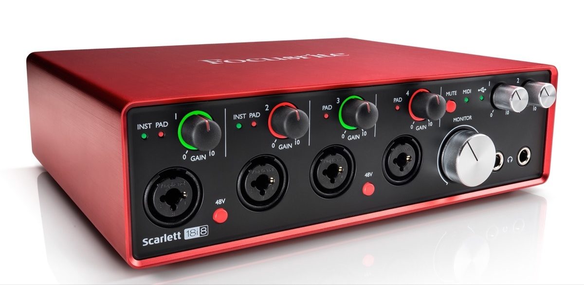 Focusrite Scarlett 18i8 2nd Gen USB Audio Interface