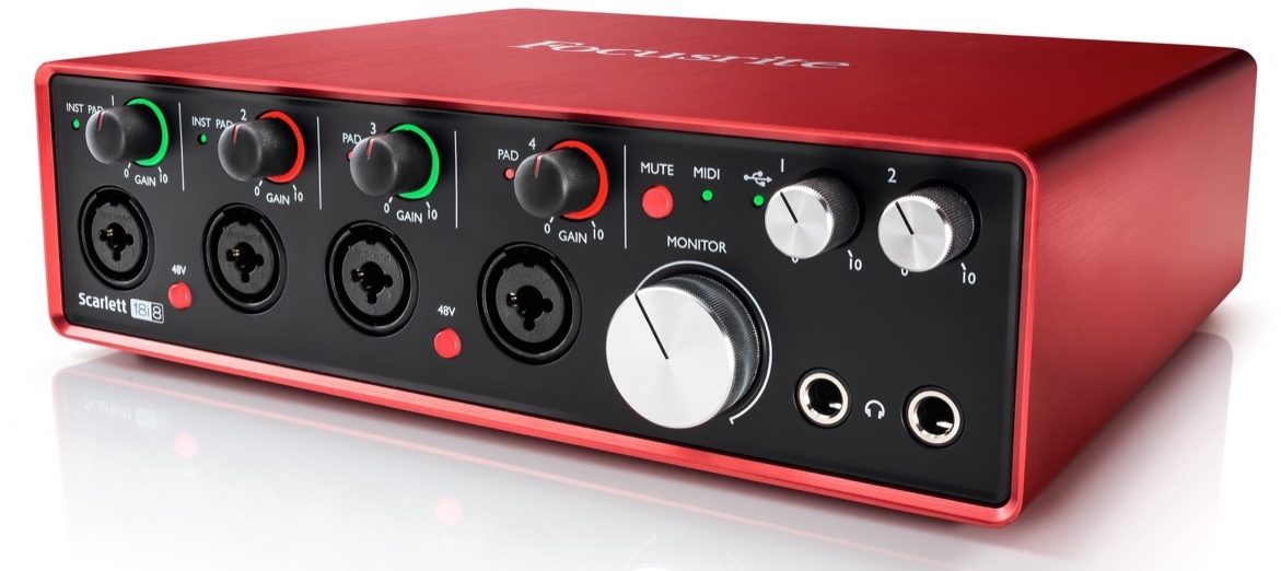 Focusrite Scarlett 18i8 2nd Gen USB Audio Interface