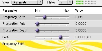 Cycling '74 Pluggo 3.1 VST MAS RTAS (Macintosh), Pitch Effects - Frequency Shift