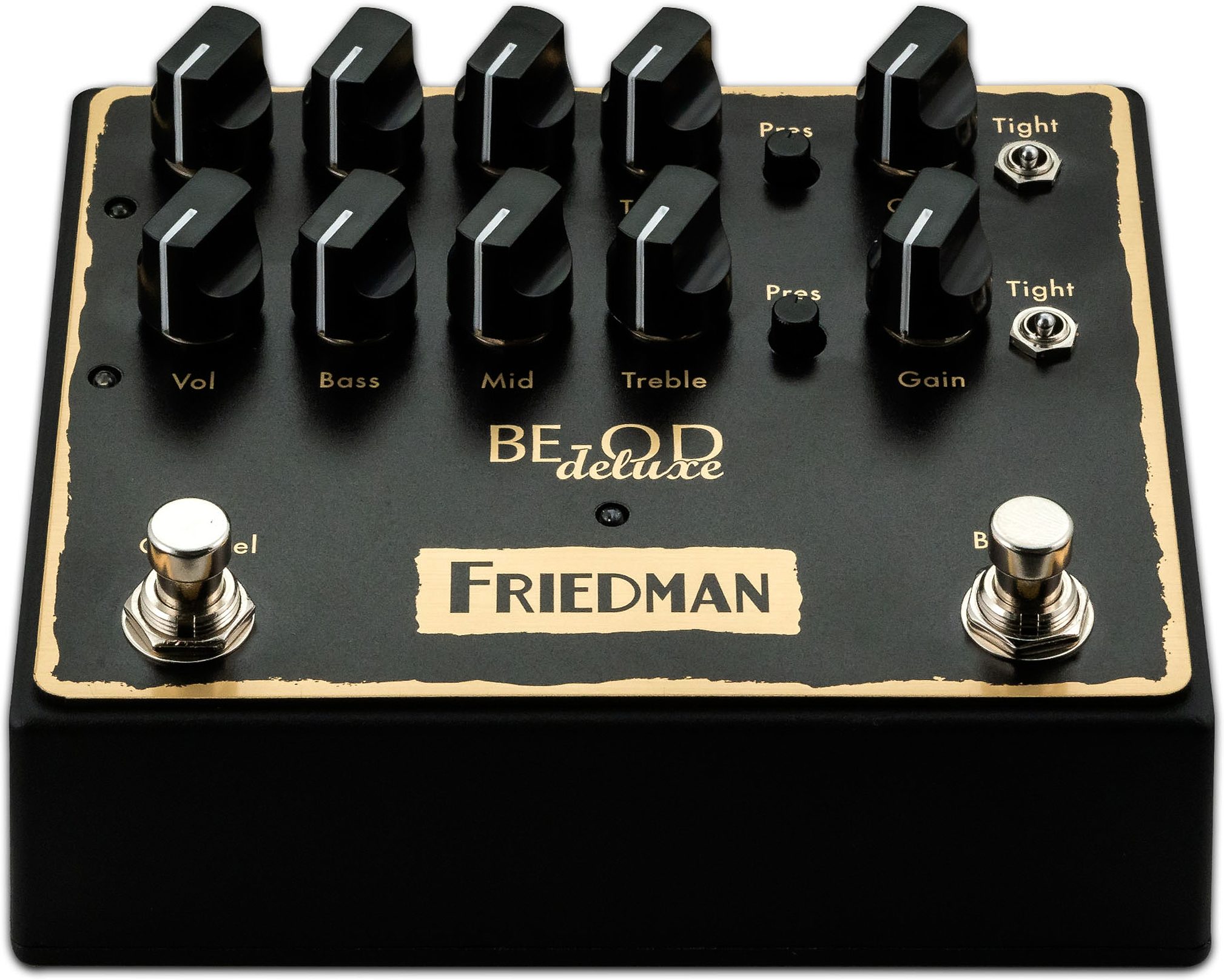 Friedman BE-OD Deluxe Dual Overdrive Pedal | zZounds