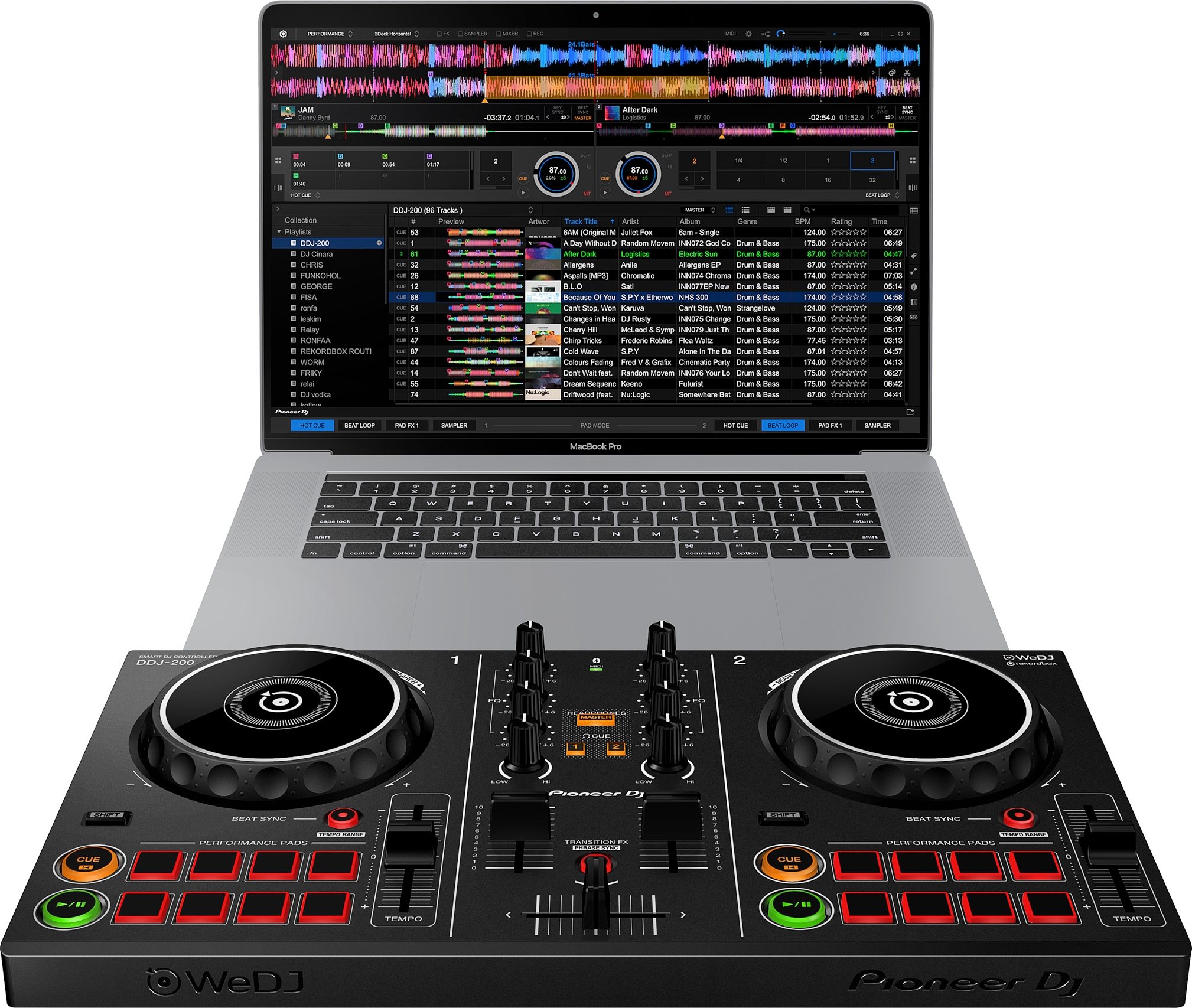 Pioneer DJ DDJ-200 DJ Controller | zZounds