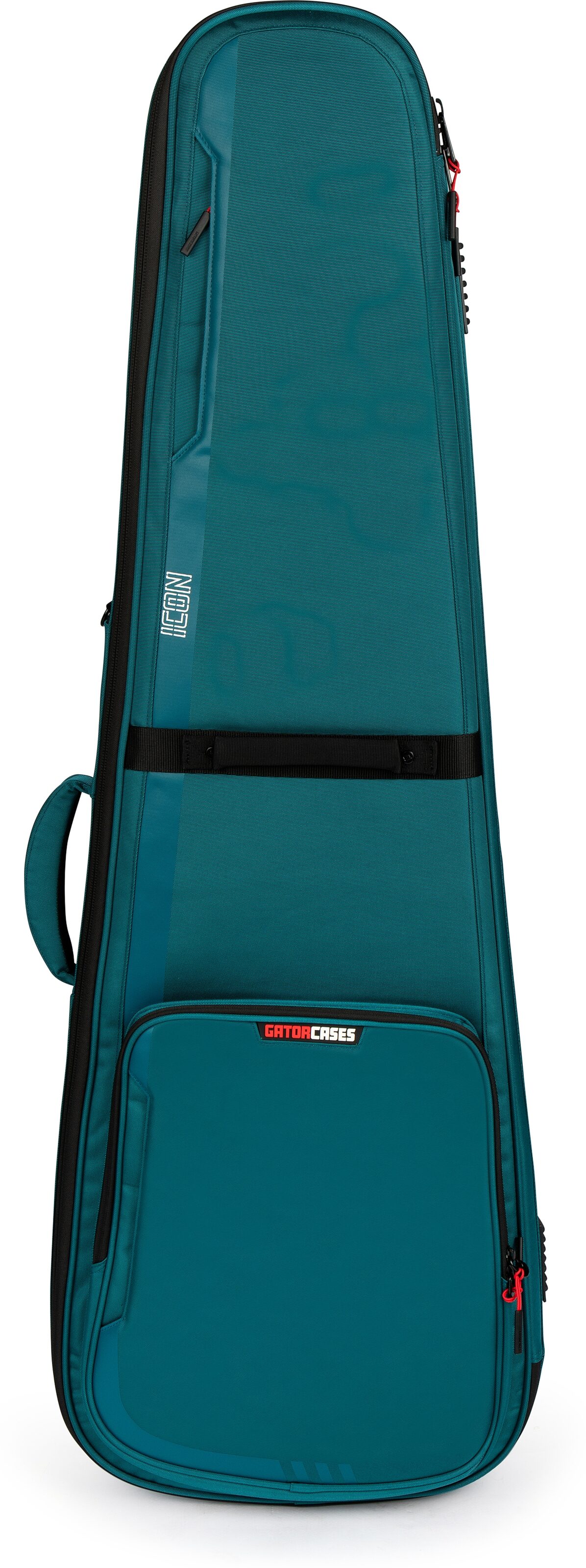 Gator G-ICONBASS Icon Series Bag for Bass Guitars, Blue, Open Box (Very Good), Action Position Back
