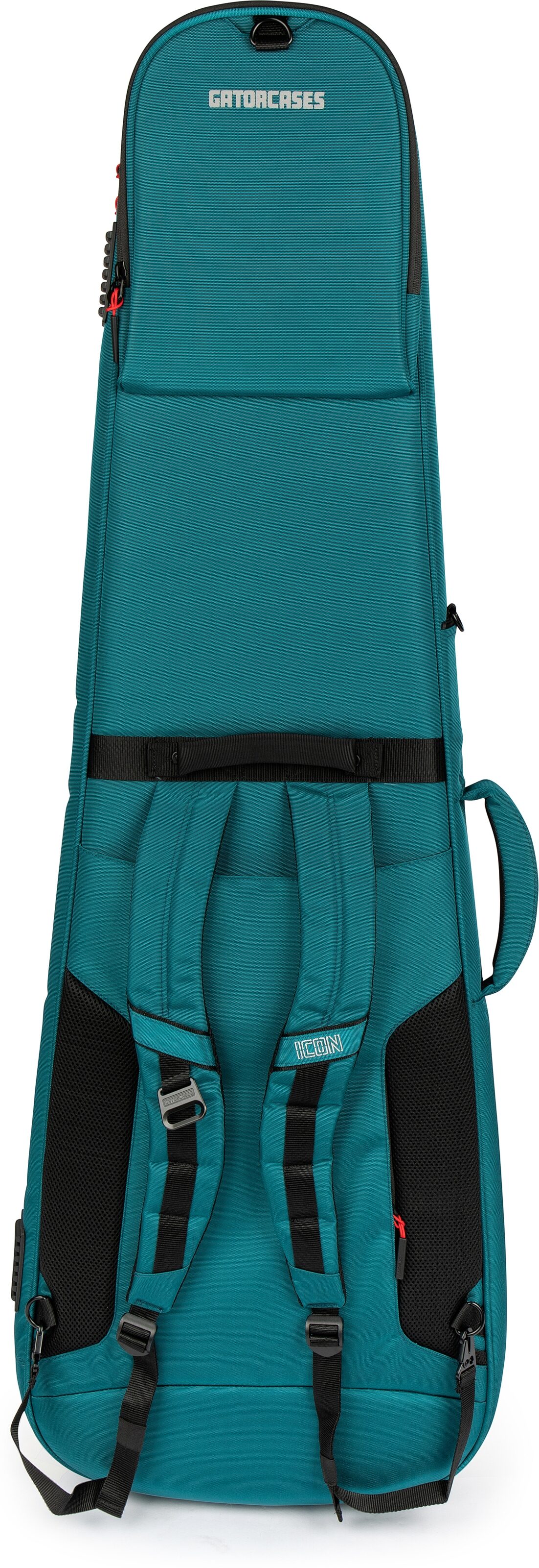 Gator G-ICONBASS Icon Series Bag for Bass Guitars, Blue, Open Box (Very Good), Action Position Back