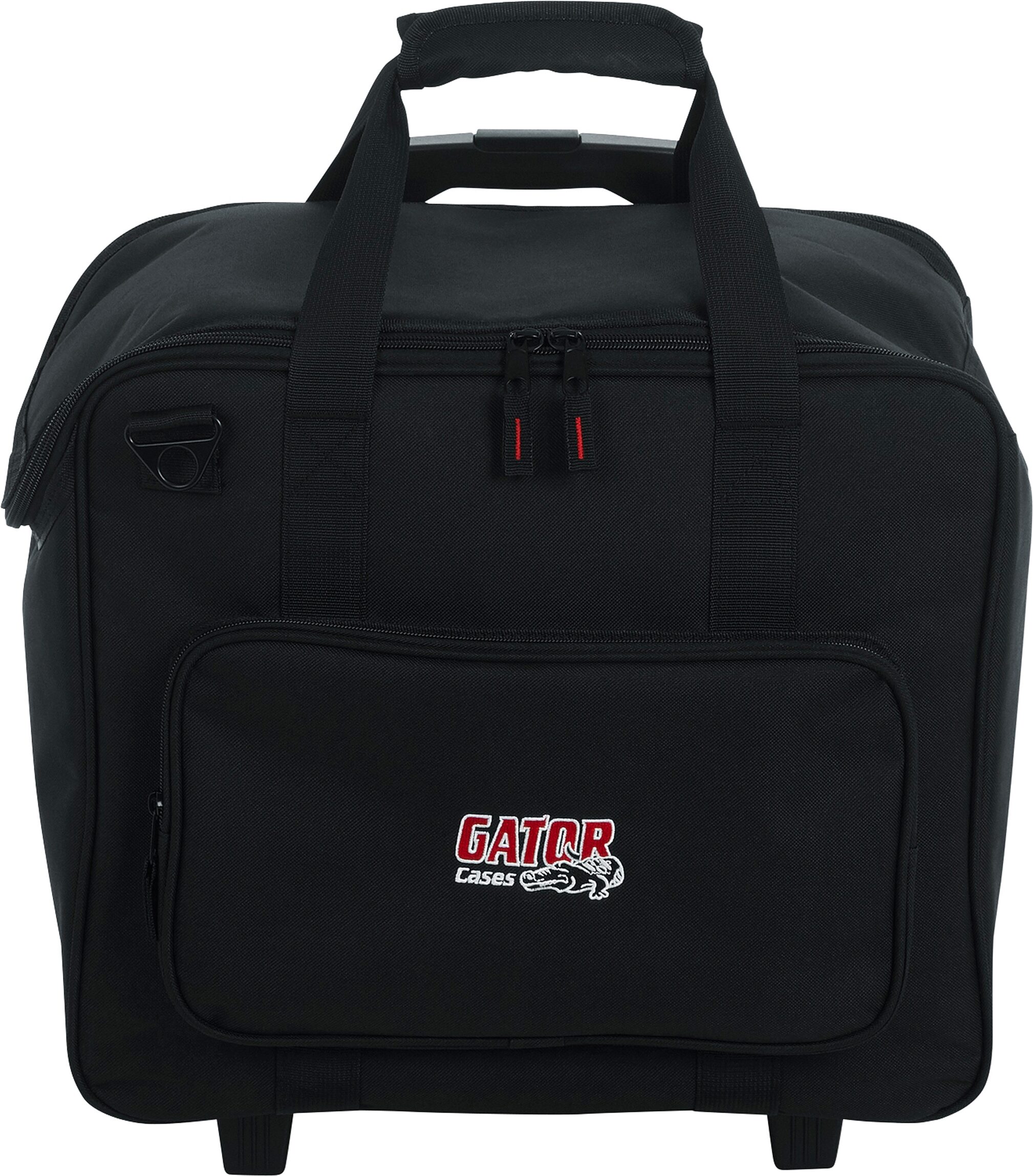 Gator G-LIGHTBAG-1610W LED PAR Lighting Tote Bag with Wheels, Action Position Back