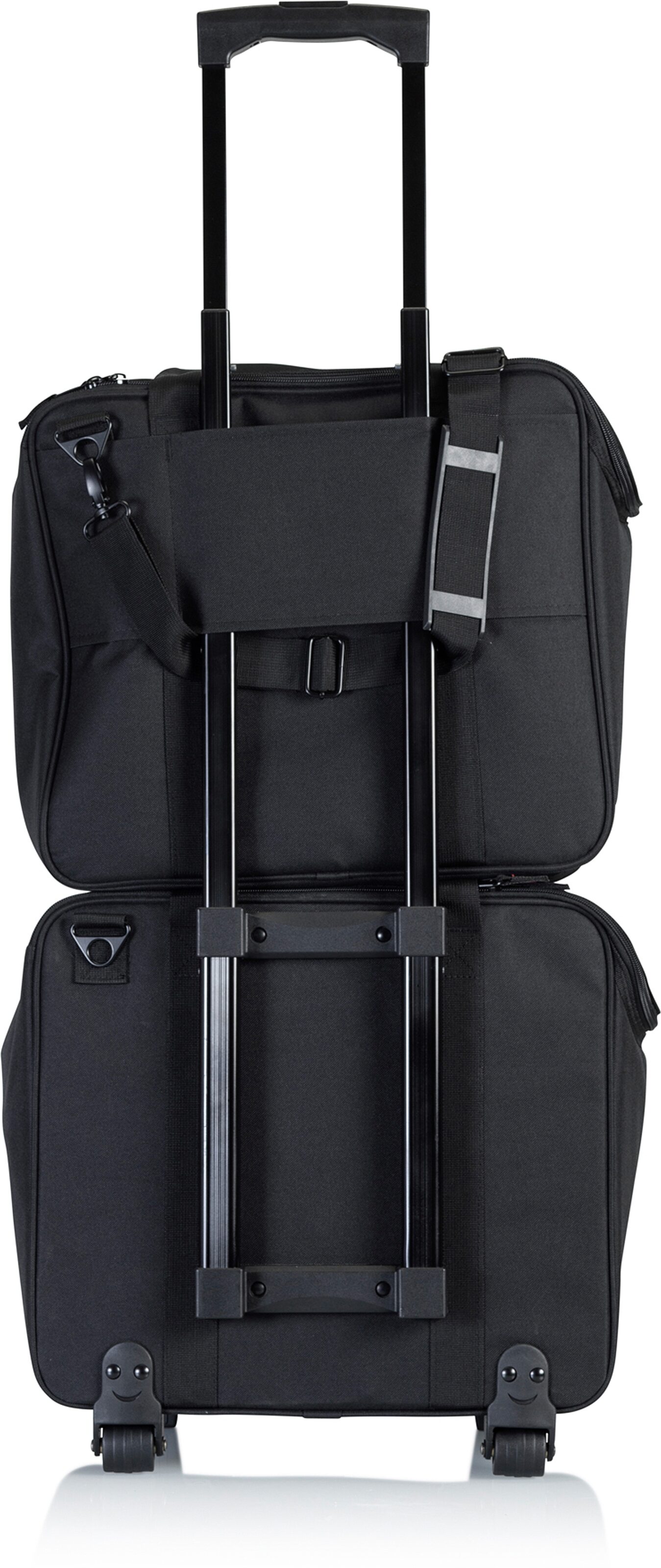 Gator G-LIGHTBAG-1610W LED PAR Lighting Tote Bag with Wheels, Action Position Back
