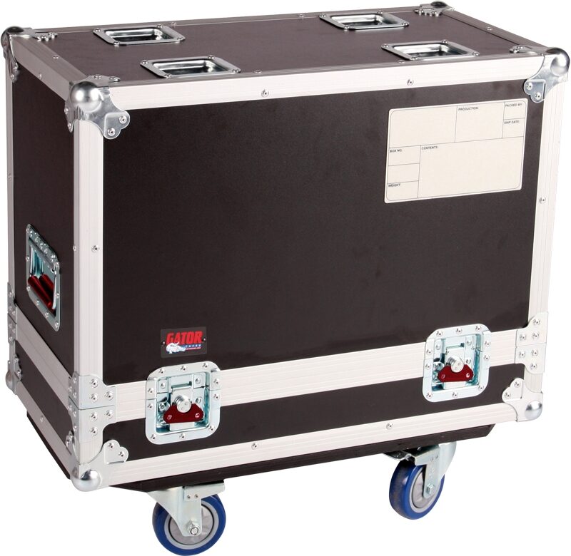 Gator Tour Style Transporter for Loudspeakers, Action Position Back