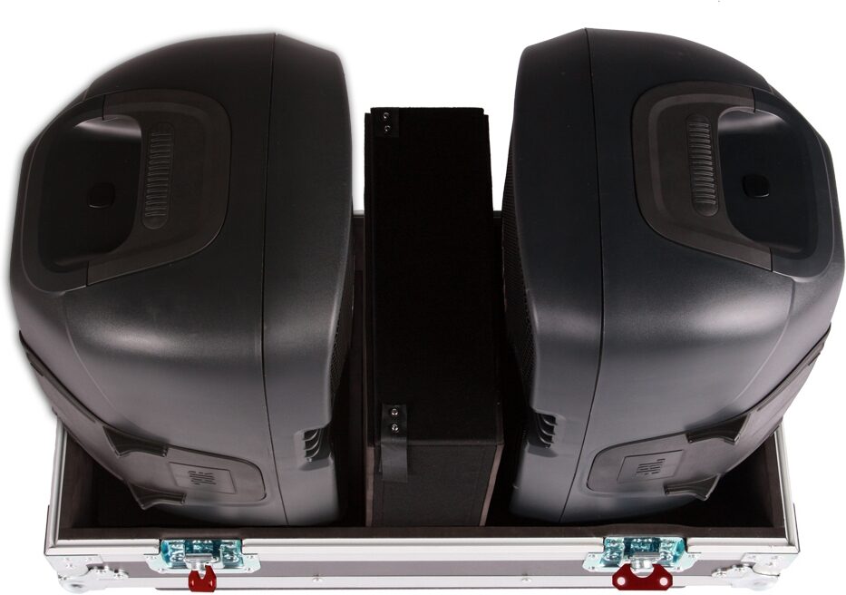 Gator Tour Style Transporter for Loudspeakers, Action Position Back