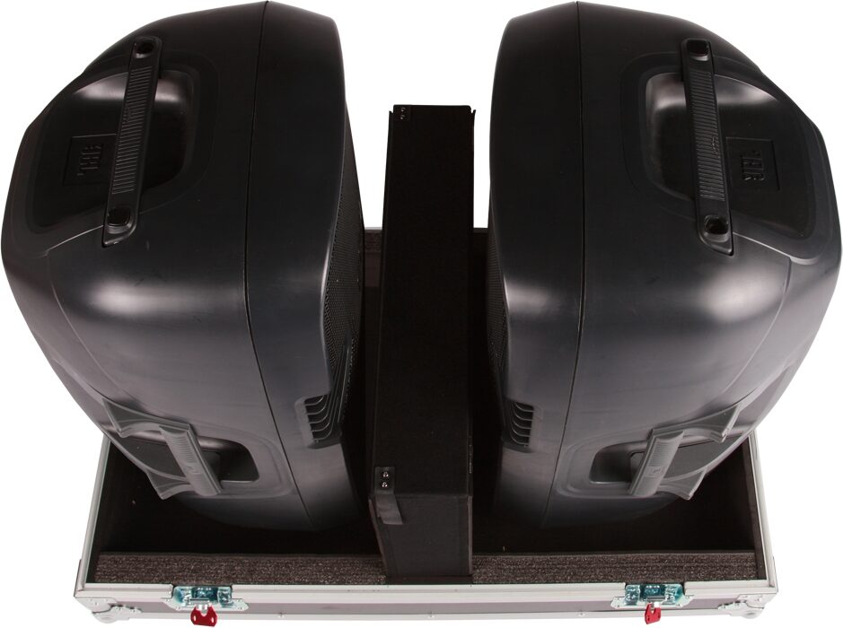Gator Tour Style Transporter for Loudspeakers, Action Position Back