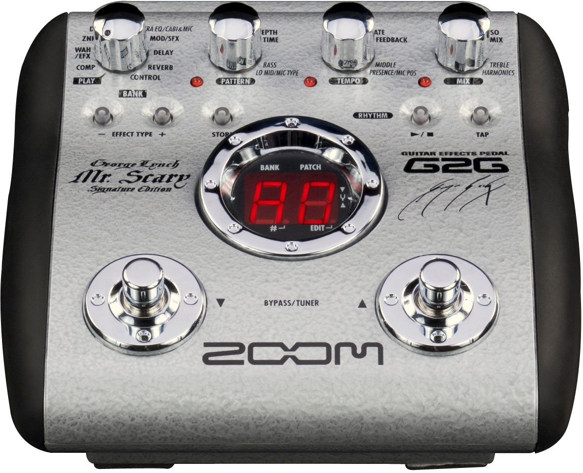 Zoom G2G George Lynch Signature Series Guitar Multi-Effects Pedal, Main