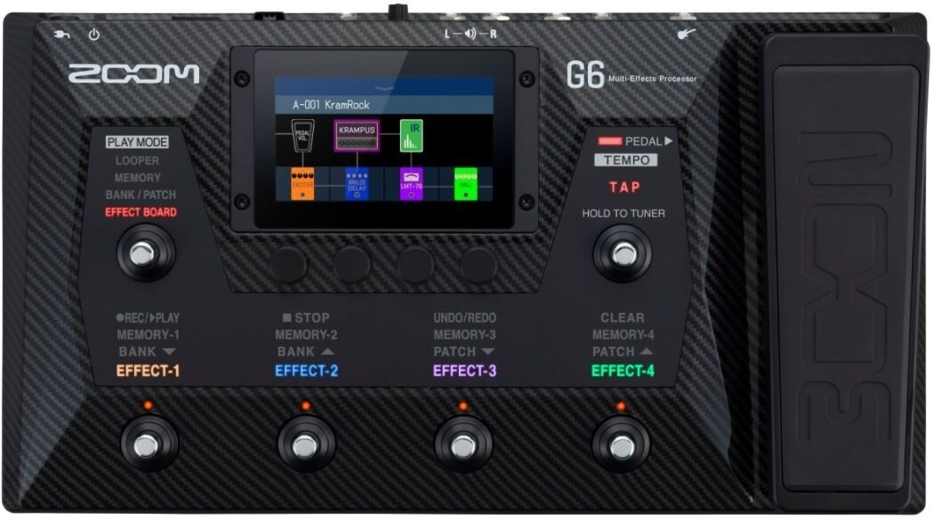 Zoom G6 Guitar Multi-Effects Pedal | zZounds