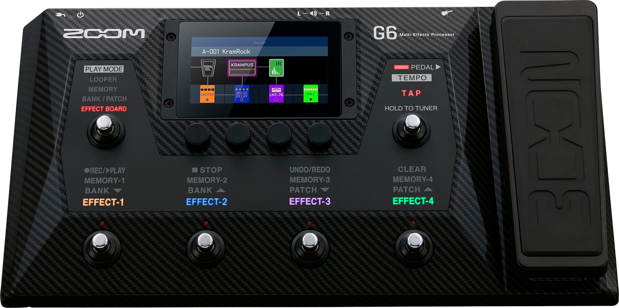 Zoom G6 Guitar Multi-Effects Pedal | zZounds