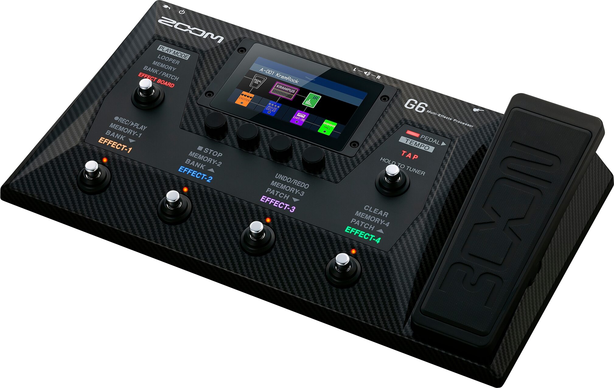 Zoom G6 Guitar Multi-Effects Processor Pedal