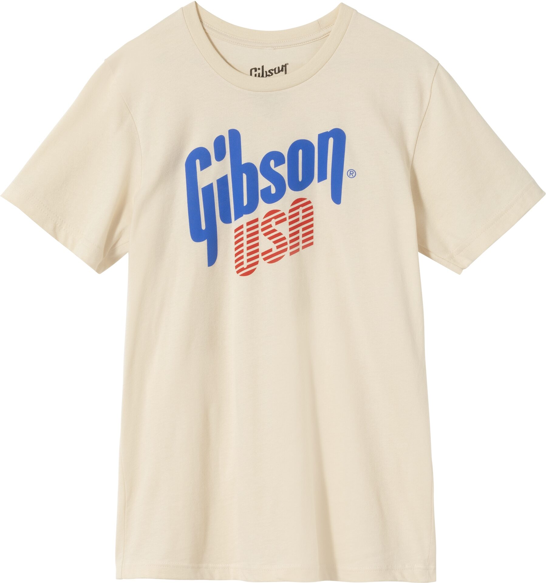 Gibson USA T-Shirt, Cream, Large, Action Position Back