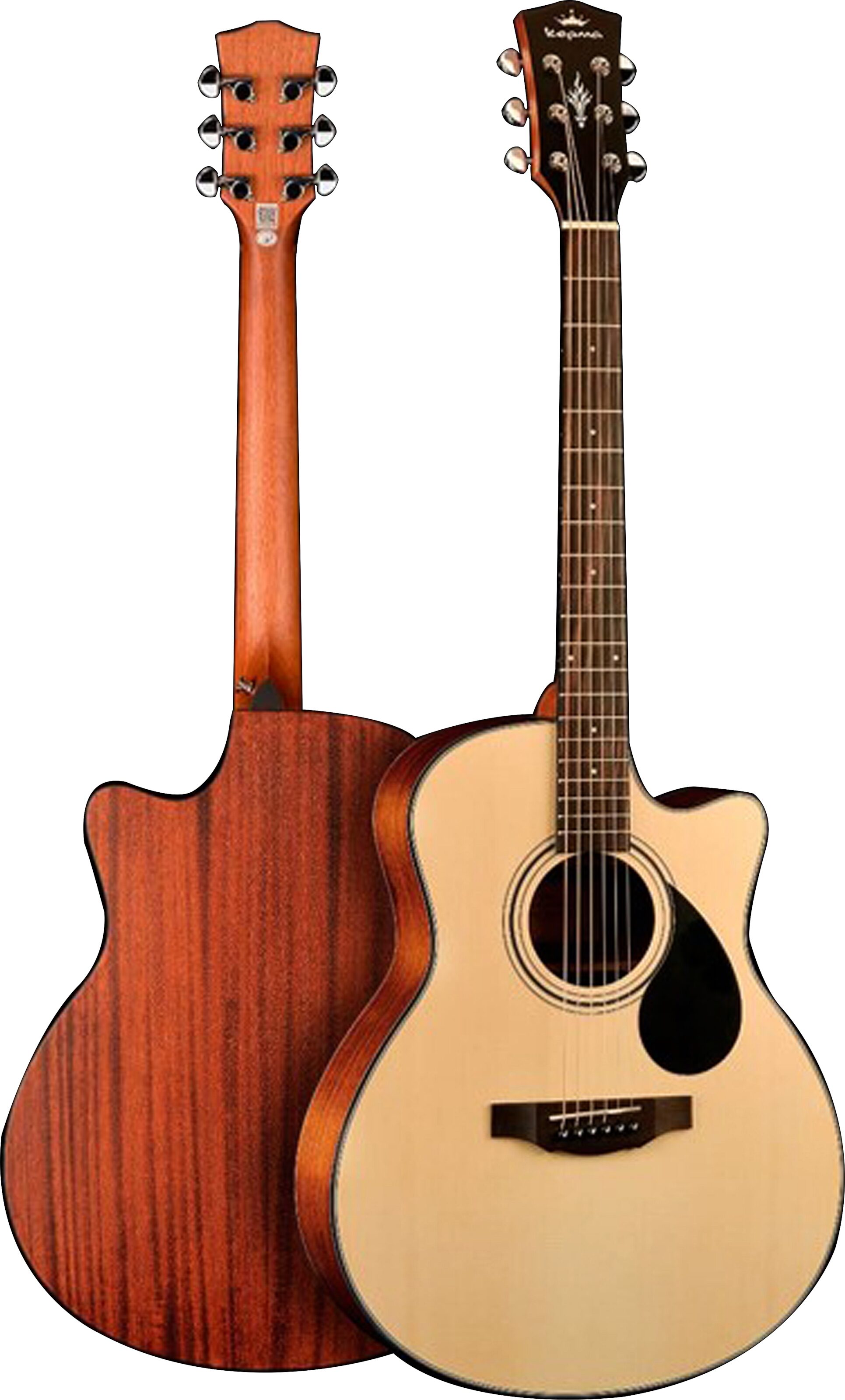 Kepma K3 Series GA3-130 Acoustic Guitar, Action Position Back