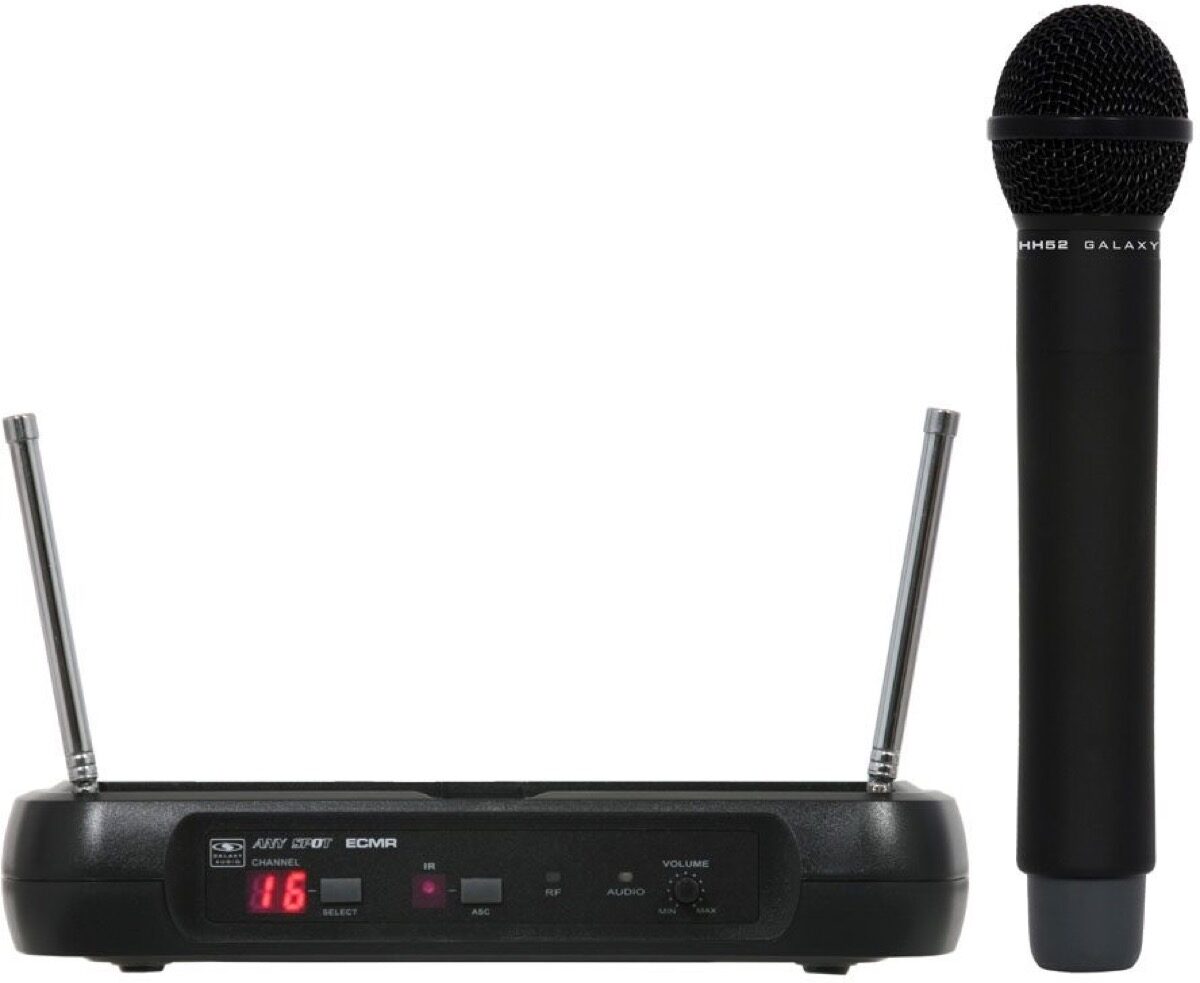 Galaxy Audio ECM UHF Handheld Wireless Microphone System, Main