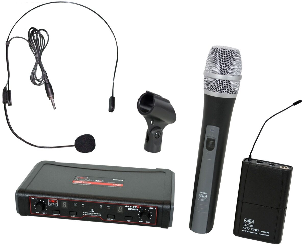 Galaxy Audio EDXR/HHBPSN EDX Wireless Microphone System, Main