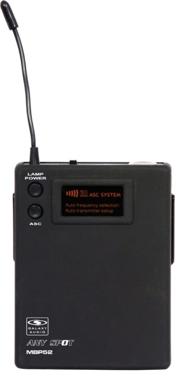 Galaxy Audio MBP52 Body Pack Transmitter, Main