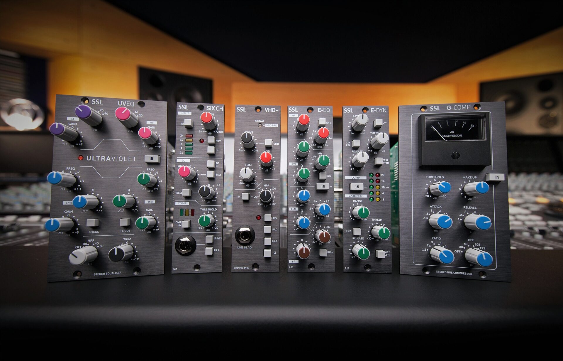 Solid State Logic 500 Stereo Bus Compressor Mk3, New, Action Position Back