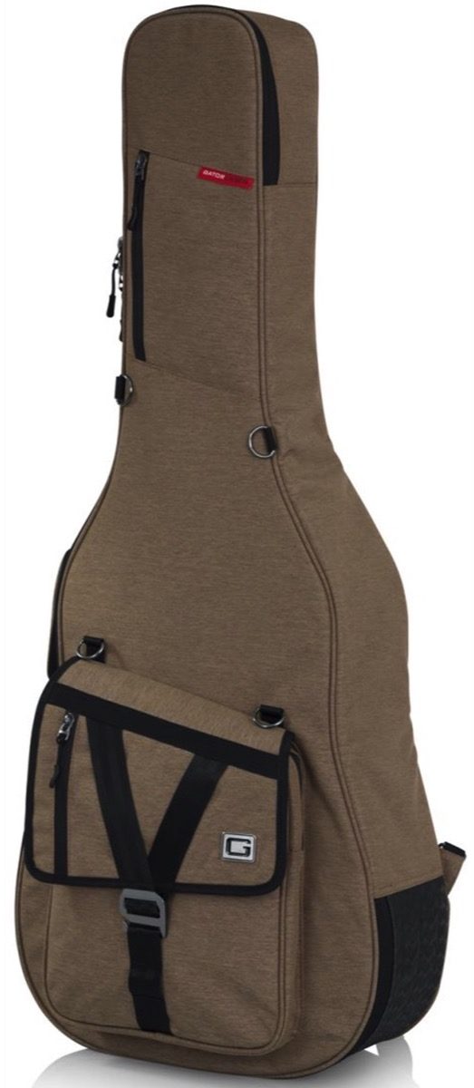 Gator Transit Series Acoustic Guitar Gig Bag, Tan, Alt2