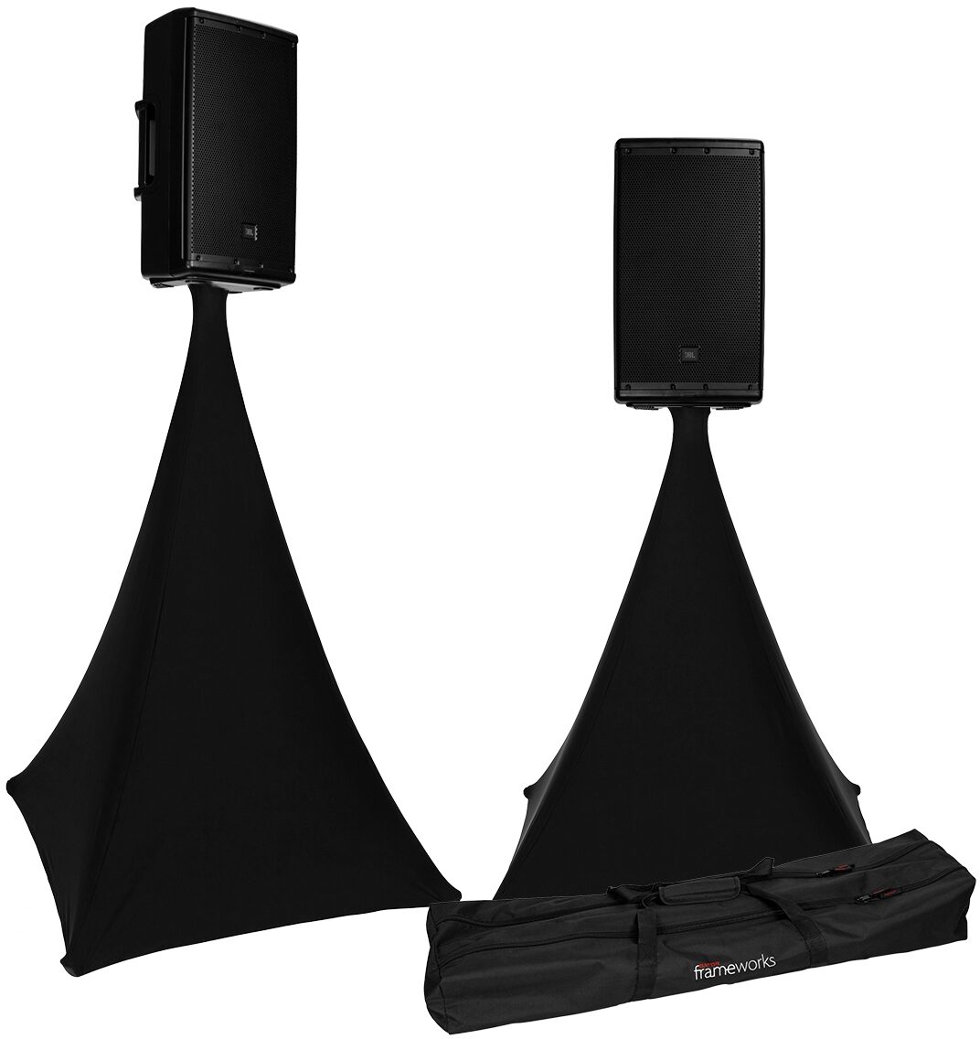 Gator GFW-SPK-4000SET Speaker Stands with Bag, pack