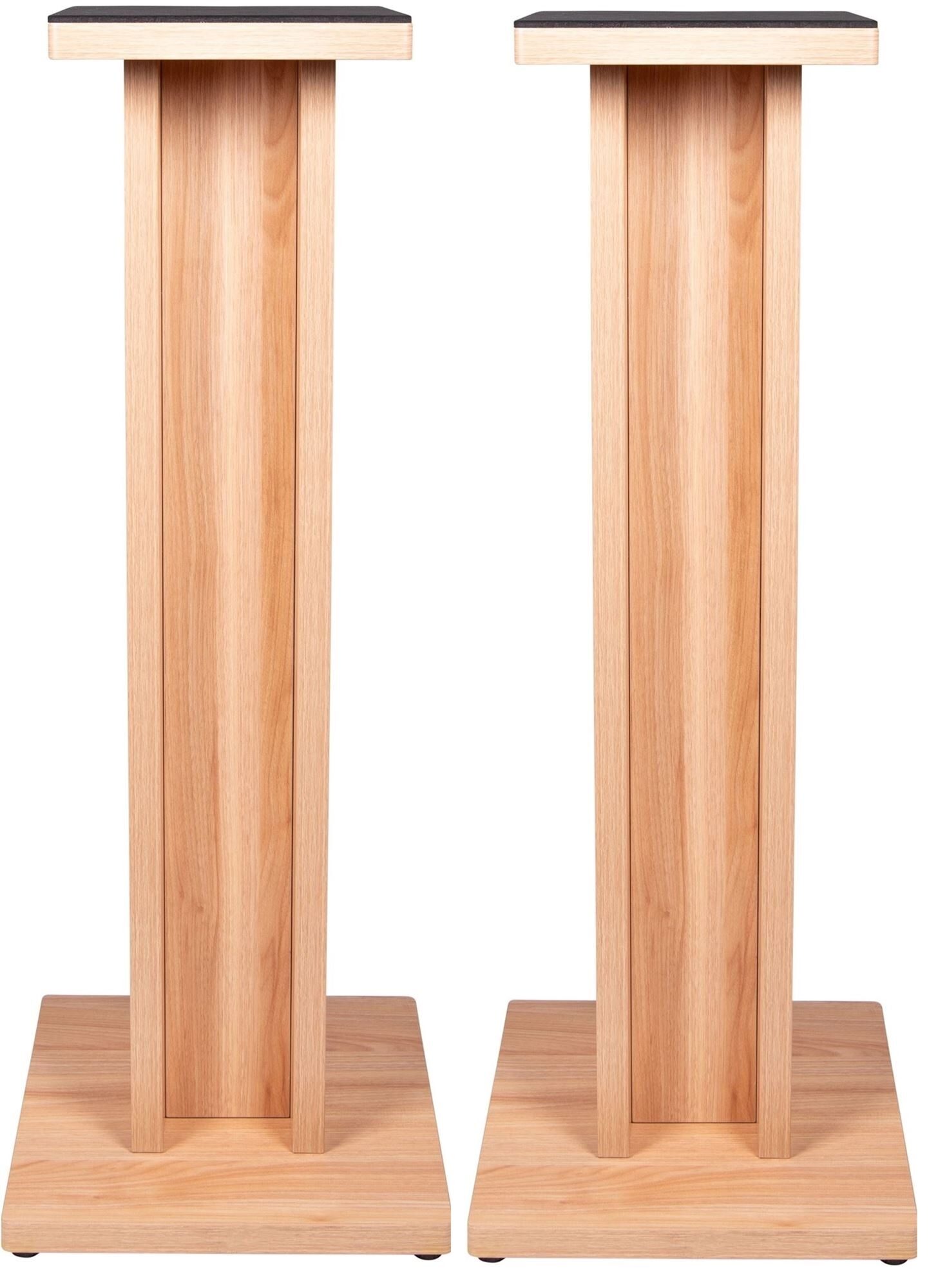 Gator Elite Series Studio Monitor Stand, Maple, 2-Pack, Main