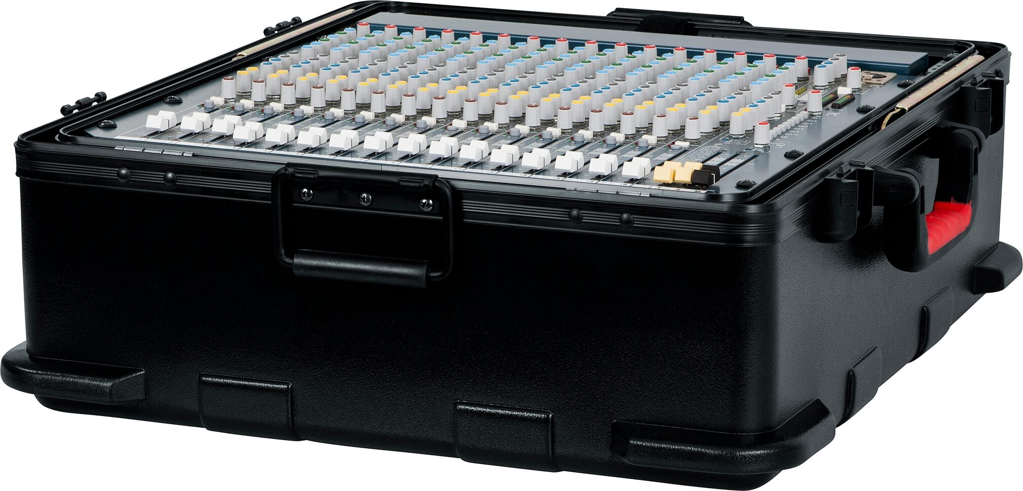 Gator GTSA-MIX12PU TSA Molded Pop-Up Mixer Case, New, Action Position Back