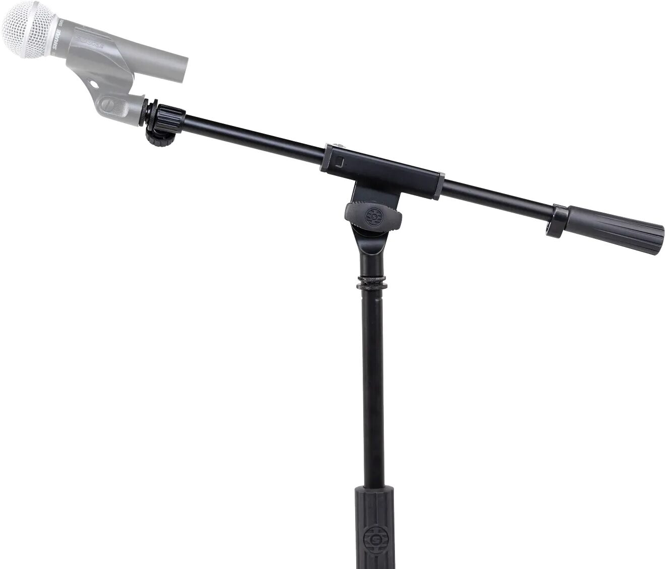Shure by Gator Tripod Mic Stand with Telescoping Boom, New, Action Position Back