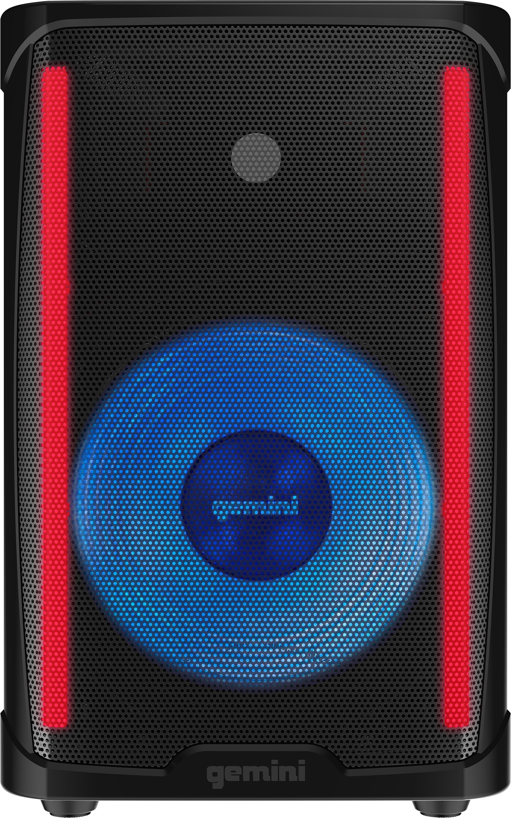 Gemini GD-L115BT Powered Speaker with Bluetooth, Action Position Back