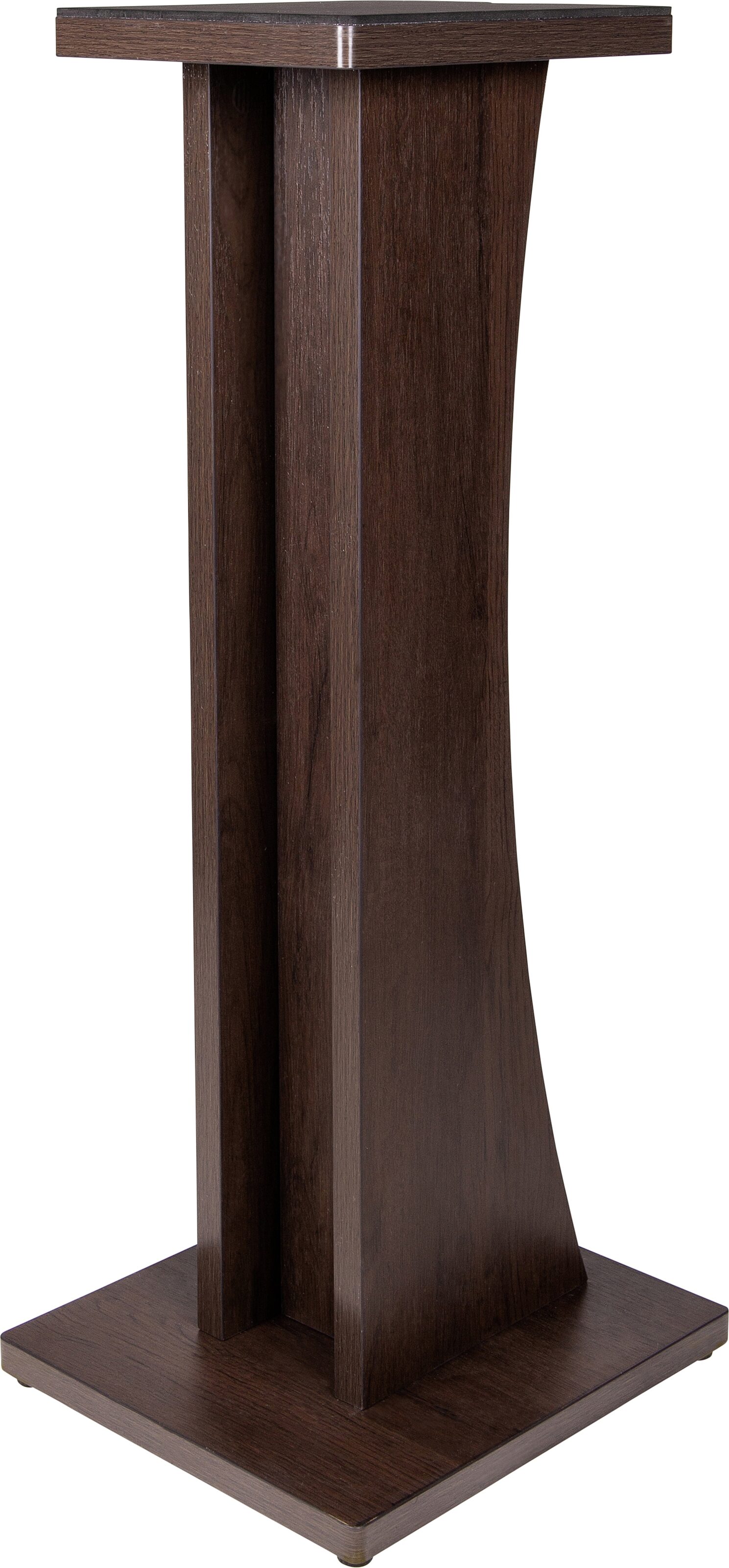 Gator Elite Series Studio Monitor Stand, Brown, 2-Pack, Angle