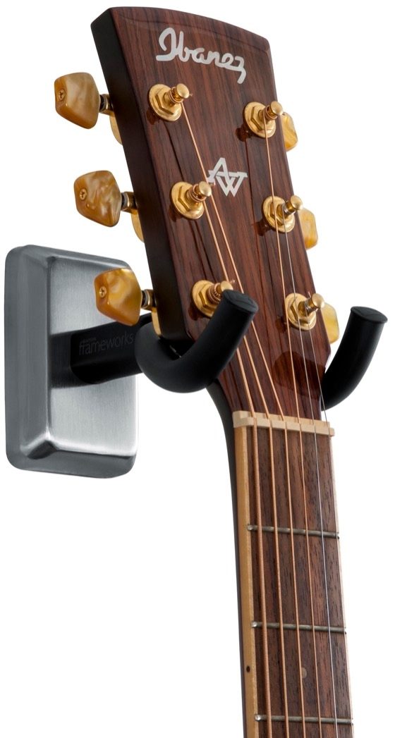 Gator Frameworks Mahogany Wall Mount Guitar Hanger Zzounds