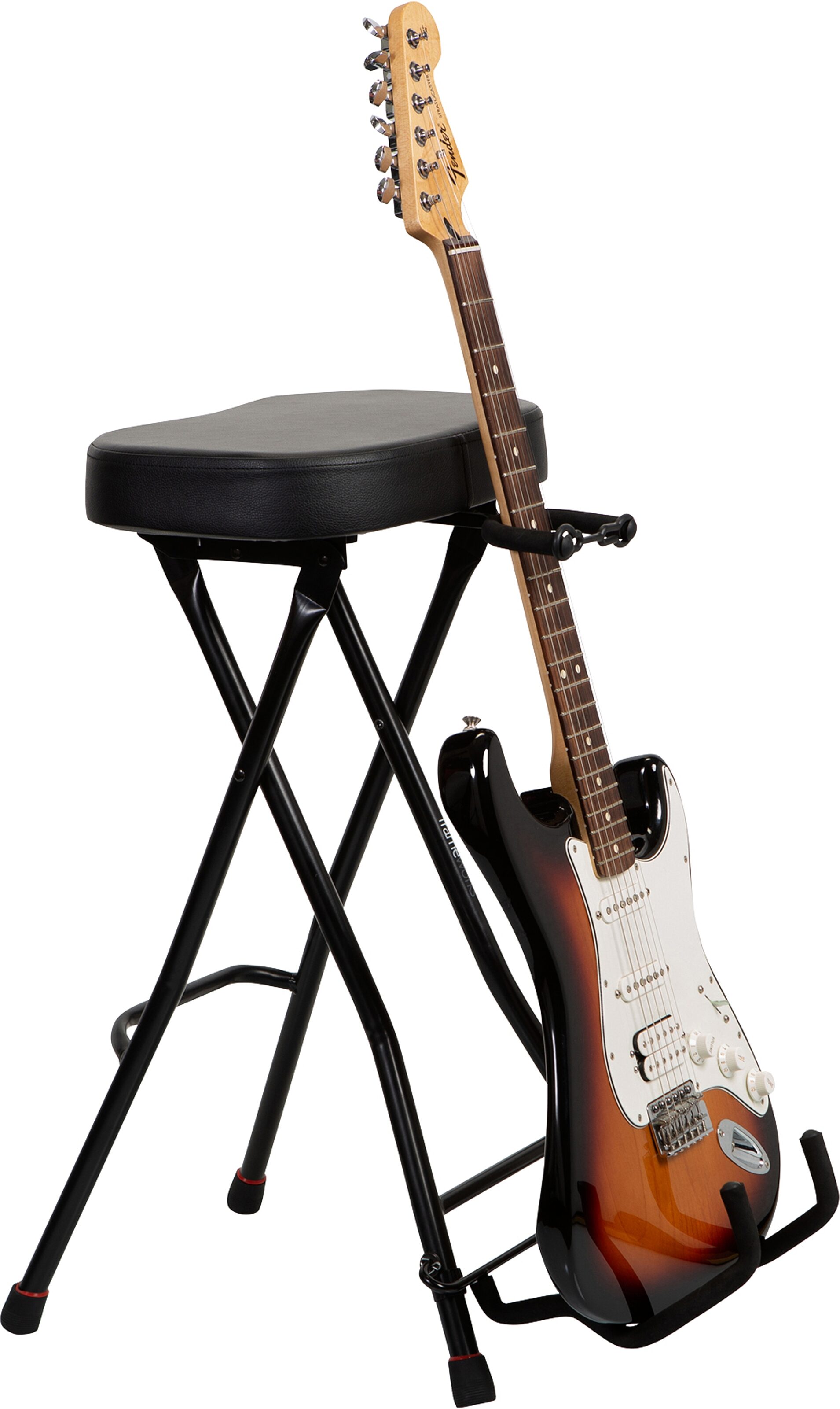Sumamente elegante cordura triple Gator GFW-GTRSTOOL Guitar Stool with Guitar Stand | zZounds