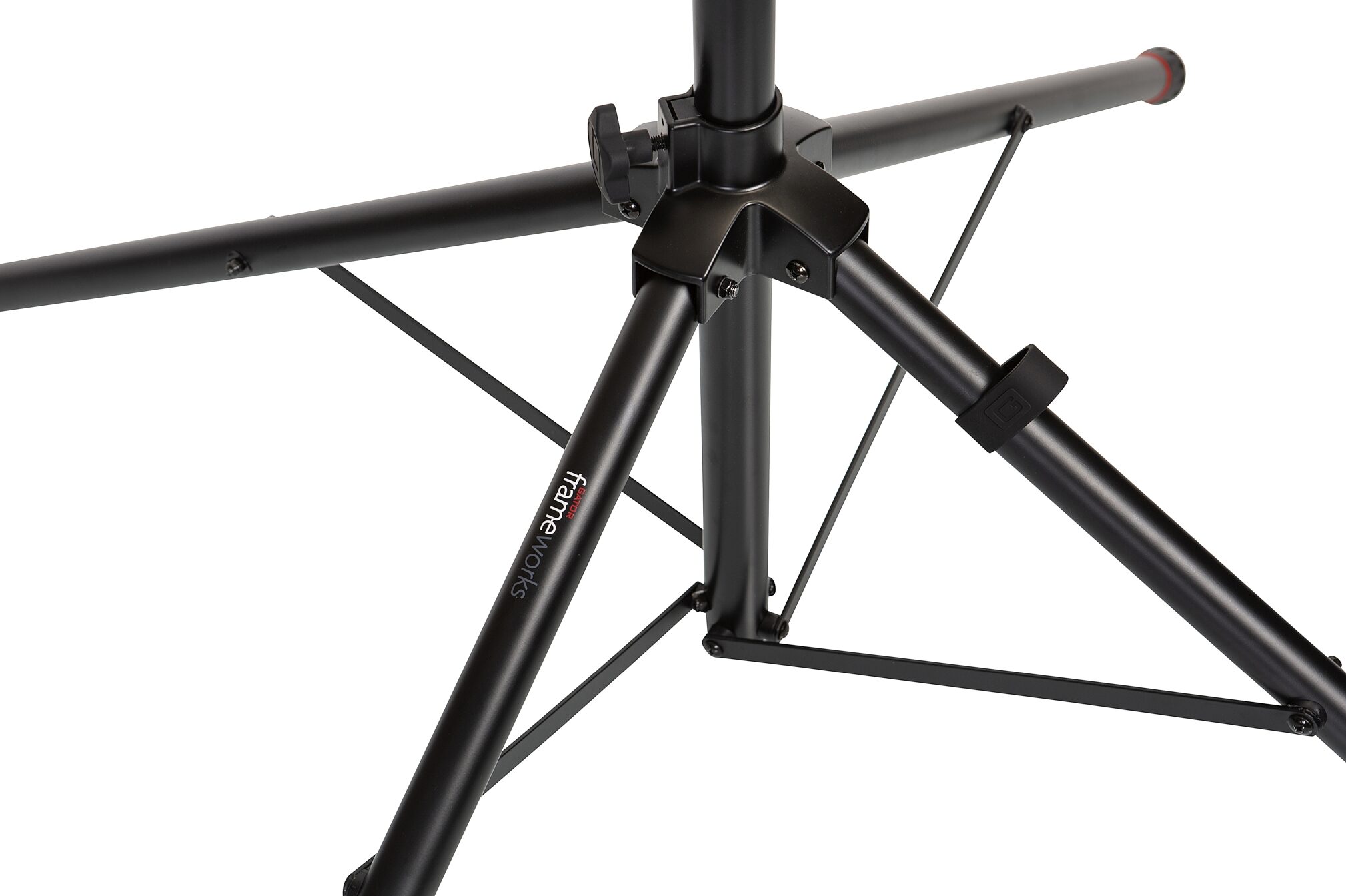 Gator GFW-SPK-4000 Quad Base Speaker Stand, Action Position Back
