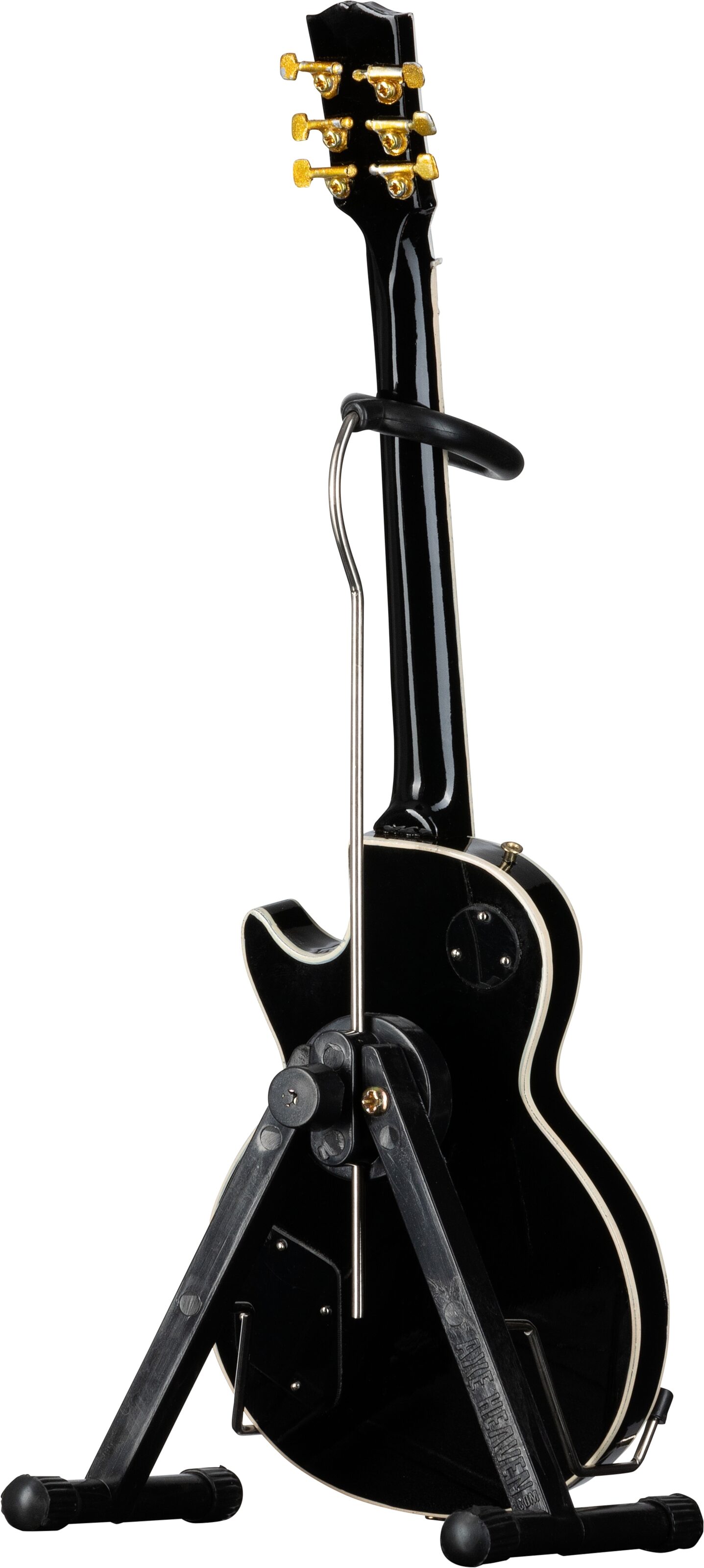 Gibson Axe Heaven Mini Replica Guitars, Les Paul Custom Ebony, Action Position Back