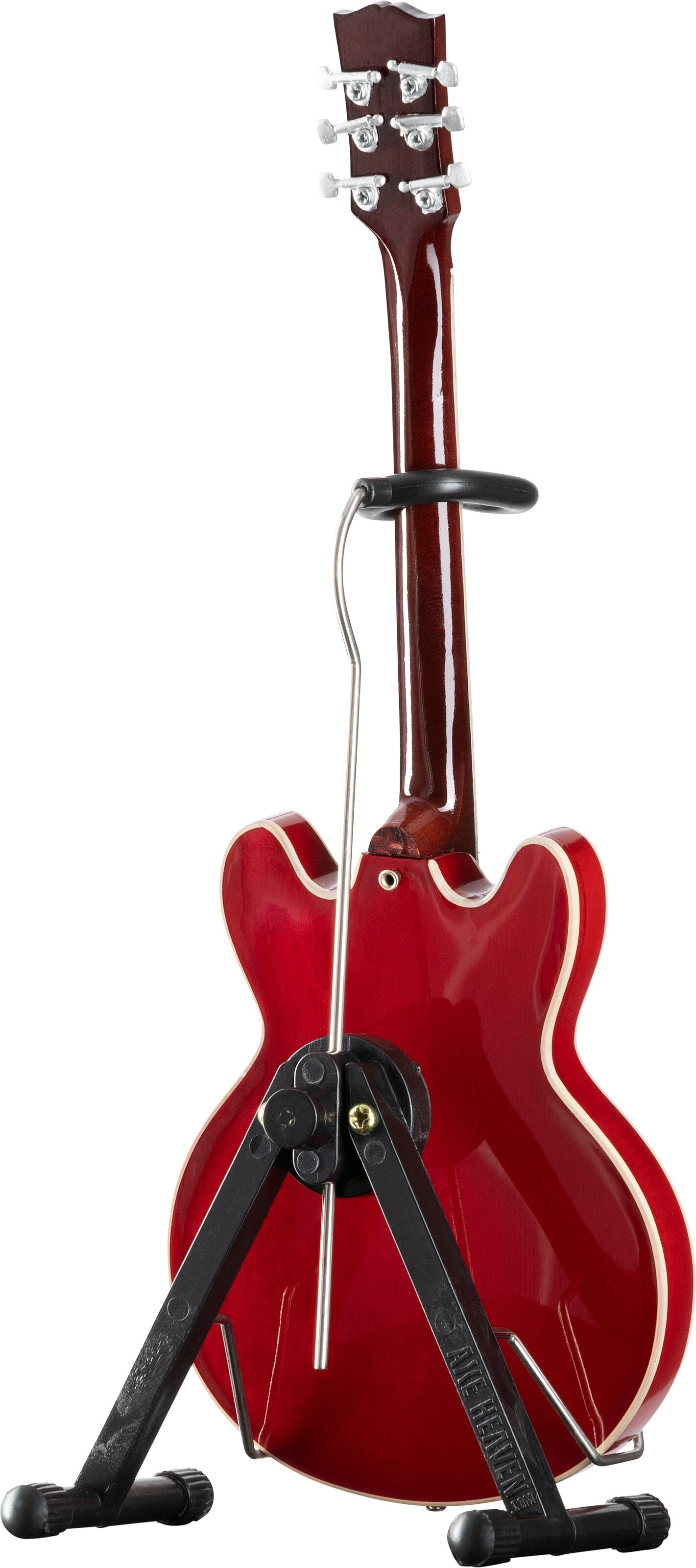 Gibson Axe Heaven Mini Replica Guitars, ES-335 Faded Cherry, Action Position Back