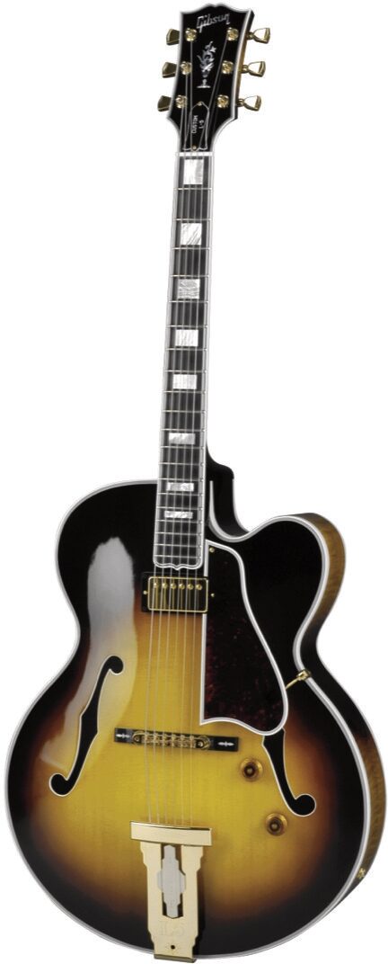 Gibson Custom Shop Wes Montgomery L-5 Electric Guitar (with Case), Vintage Sunburst