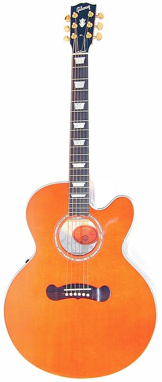 Gibson L4A Acoustic-Electric Guitar, Chet Orange