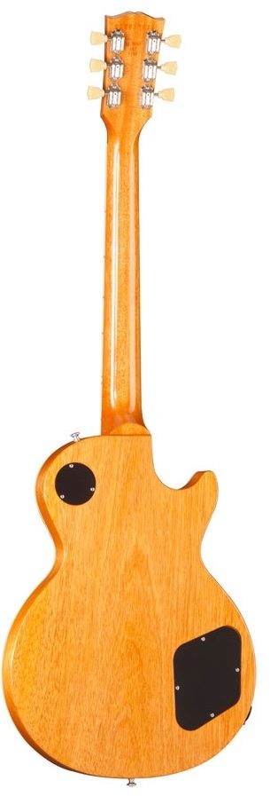 Gibson Limited Edition Left-Handed Les Paul Deluxe Gold Top Electric Guitar with Case, Back