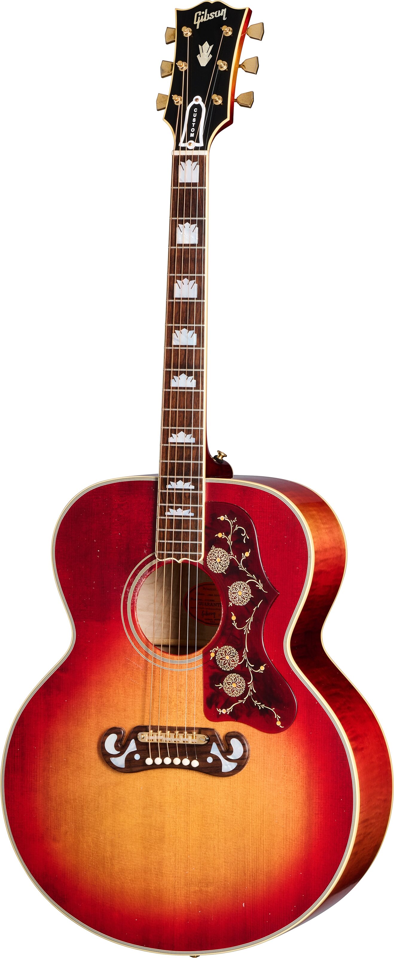 Gibson Jimmy Page 1964 SJ-200 Jumbo Acoustic-Electric Guitar (Signed with Case), Action Position Back