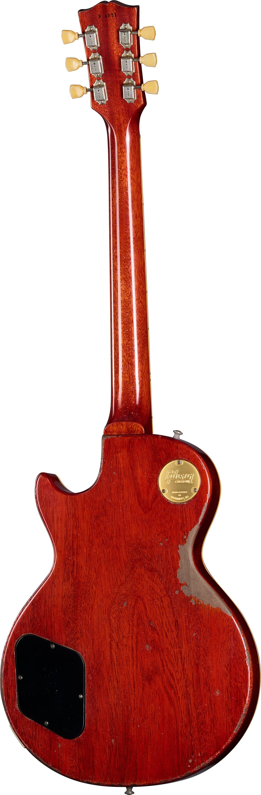Gibson Custom Shop 1959 Murphy Lab Les Paul Electric Guitar, Brazilian Rosewood Fingerboard (with Case), Action Position Back